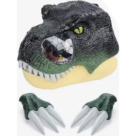   Fiú jelmez - T-Rex Jurassic World T-Lek dinoszaurusz maszk hanggal + karmok mancsokkal