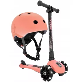  SCOOTANDRIDE Highwaykick Scooter + sisak SM Peach