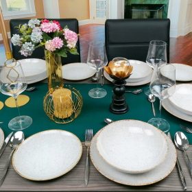   Porcelán edények - Lubiana Kerajet vacsorafelszolgálás, 18 db.