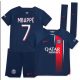 Kosárlabda ruhakészlet - PSG Uniform Jersey szett Mbappe Mbappé 140-152