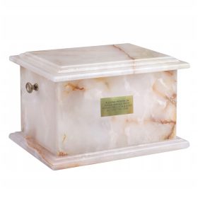   Kő temetkezési urna, kőurna emberi hamu számára (díszítés nélkül)