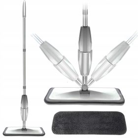   Padlómosó - A permetező permetezőből tartós mop, amely 2in1 mikroszálasból készült, ideális a padlók tisztításához