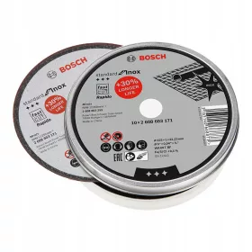   Bosch Simple Cuting Disc 125x1x22,23 mm Inox rozsdamentes acél 10 darab