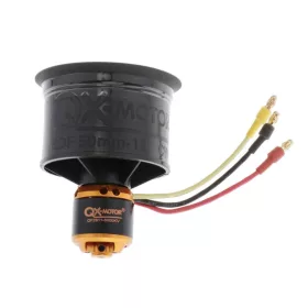   Ventilátor elektromos szerszámokhoz - 50 mm-es csatorna ventilátor 5 hengeres kefe nélküli motorral RC EDF 5000KV (CW) sugárhajtású repülőgépekhez