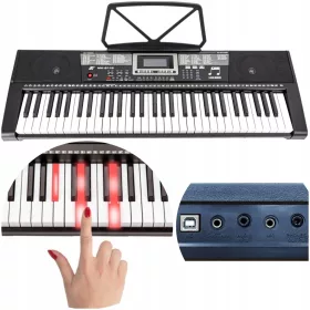    Keyboard Meike Billentyűzet orgona MK-2115 játszani tanulni kottaállvány