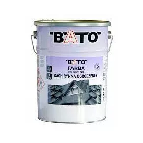   BATO Tető ereszcsatorna kerítés horganyzott Fekete 9005 5L