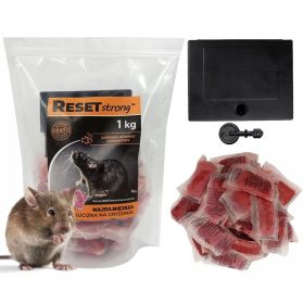   Egerek és patkányok elleni védelem - Egérmérgező patkányok paszta brodifacum 1 kg