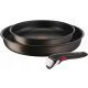 Serpenyő készlet - TEFAL Ingenio Eredeti serpenyők 22/28cm fogantyú Indukciós 3 db.
