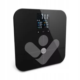   Fürdőszobai mérleg - TrueLife W7 BT BLACK fürdőszobai mérleg
