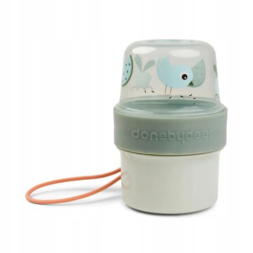 Tartály harapnivalókhoz - Készítette: Deer Double Double Side Snack Container S Birdee Green
