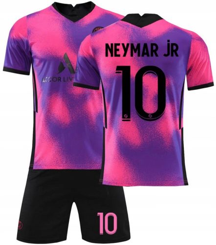 Kosárlabda ruhakészlet - Új szettú labdarúgó -ruhák PSG T -Shirt Neymar Jr.