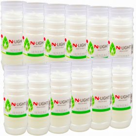   12 DB BETÉT BETÉT GYERTYÁHOZ GYERTYÁK PARAFFIN PARAFFIN 7 NAP 168Ó