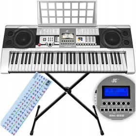    Meike KEYBOARD billentyűzet STAND STAND-val a MUSIC NOTES matricákhoz