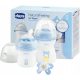 Bébiüveg - Chicco indító beállított anti -color palack 150 ml + 250 ml + cumi