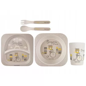   Edénykészlet, evőeszköz egy csecsemő számára - természetes