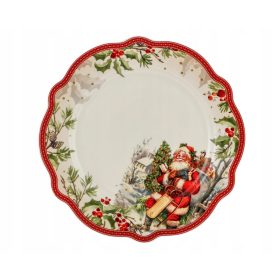  Tányér tál karácsonyi torta Mikulás karácsony