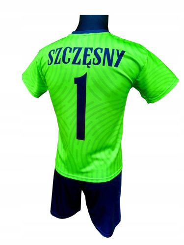 Kosárlabda ruhakészlet - Kapus ruhája Szczęsny Polska t -phirt + rövidnadrág :: 134 cm