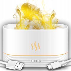   Párásító, légtisztító - Légi párásító illatos tűzhatás kandalló lángú tűz