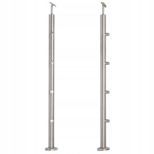 Rozsdamentes acél átmenőoszlop, Átm.42,4 x H1060 mm
