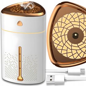   Párásító, légtisztító - A legerősebb levegőnzorozó diffúzor 1L illatos aromaterápiás lámpa