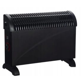 Volteno 2000 W konvektoros fűtés, fekete