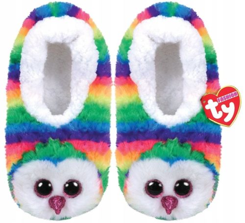 Gyermek papucs - TY Beanie Boos gyerekpapucs - Owen bagoly, S-es méret