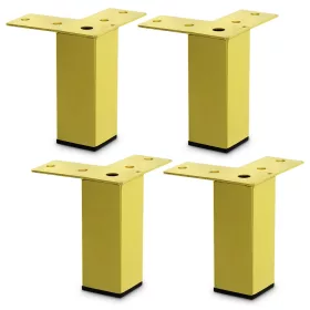   4x bútor láb arany láb a bútor lábakhoz a kanapé szekrényhez H10Cm olcsóbb 20%