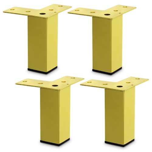 4x bútor láb arany láb a bútor lábakhoz a kanapé szekrényhez H10Cm olcsóbb 20%
