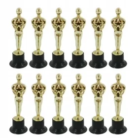 12 darab Oscar forma Szobra nyertesek díja