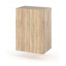   Tágas fürdőszobai szekrény lóg 40 cm -es Sonoma tölgy poszt -csónakbútor