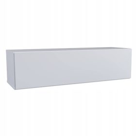   RTV szekrény függő fehér 140 cm -es bútor a nappali TV -szekrény fiókokhoz