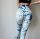 Fitness leggings - Leggings magas állapot a jóga fitneszhez, push up gomous méretű L tornaterem