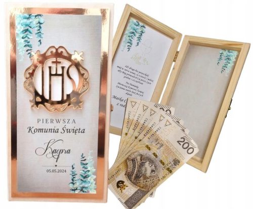  Az első szentáldozás emléktárgya IHS * ajándék