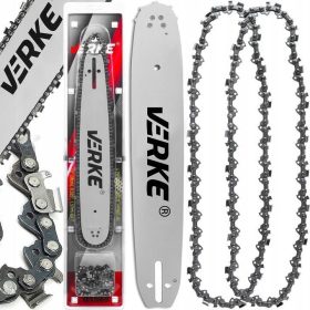   Vezetősín - Verke D1565 Guide 2 lánc a fűrészhez 15 38cm