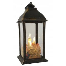   Karácsonyi gyertyatartó, lámpás - 3x3m LED -es függöny jéghuzalok USB pilóta lámpákkal