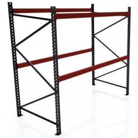 Fém raktári polc 200 x 195 x 110 cm