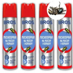    Permetező, aeroszol szúnyogok, lepkék, legyek, darazsak ellen Bros 0,3 kg 250 ml