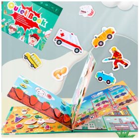    MONTESSORI ÉRZÉKELŐ OKTATÁSI KÖNYV GYERMEKJÁRMŰVEKHEZ