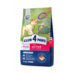    CLUB 4 PAWS szárazeledel kistestű aktív kutyák számára ACTIVE 5 kg