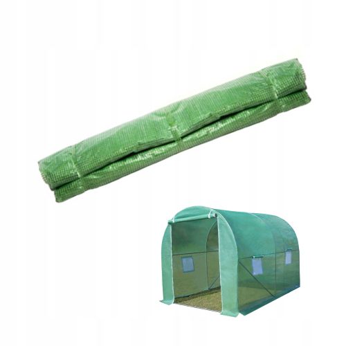 Fólia alagút - Kontraszt fóliaalagút 4 m² 200 x 200 cm zöld