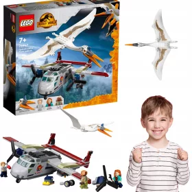    A LEGO DINOSAURS WORLD PTERODACTYL TÁMAD A REPÜLŐT 3 MINIFIGURÁL SOK TULAJDONSÁGOT