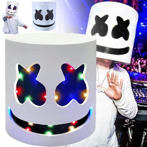HALLOWEEN MUSIC FESZTIVÁL COSPLAY VILÁGÍTÓ FEJMASZK JÁTÉKOK