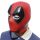 Halloween horror maszk a Wade Deadpool teljes fejének, a kötött maszknak