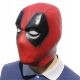 Halloween horror maszk a Wade Deadpool teljes fejének, a kötött maszknak