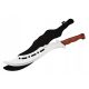 Kés, machete - NAGY MACHATE ALLADIN SURVIVAL VADÁSZKÉS 58cm