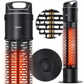   Elektromos teraszfűtő infravörös radiátorral 360° EBERG TIO 1200W IP55
