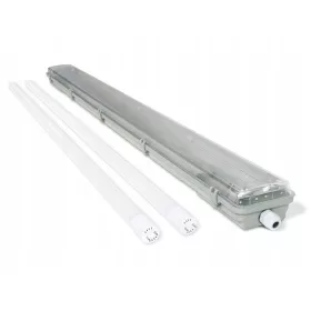 1x hermetikus luminaire 2x120cm + 2x LED lámpa 18W 3000K