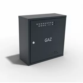 Szekrény, gázdoboz 60x60x25 antracit