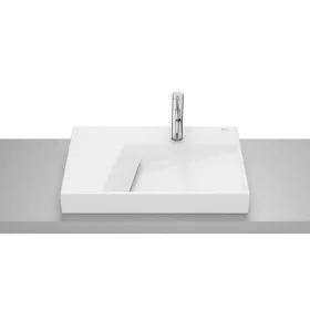    ROCA HORIZON GEOMETRIC asztali mosdó 60 cm fényes fehér A32727600B