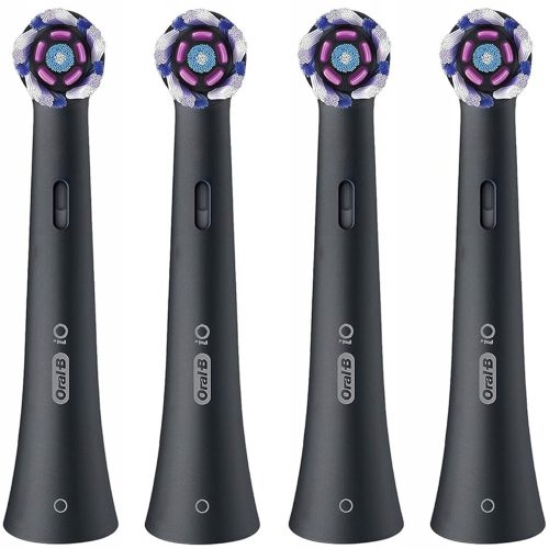  4x EREDETI ORAL-B iO SUGÁRZÓ FEKETE ELEKTROMOS FOGKEFE FEJ